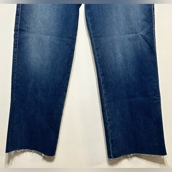 New! Joe’s Jeans High Rise Wide Leg Cropped Raw Hem Jeans Womens Size 30 - Picture 7 of 15